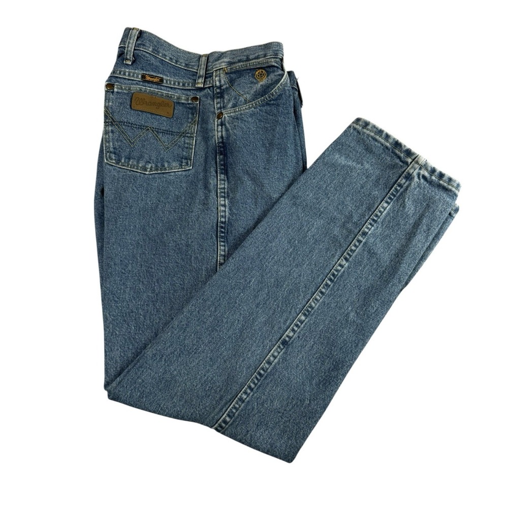 WRANGLER George Strait Jeans Mens 36x32 Cowboy Cut Original Fit 13MGSSW Blue